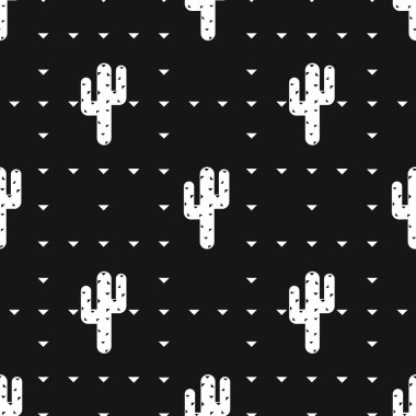 Etli ve kaktüs desen