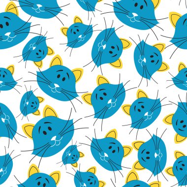 sevimli kediler desen