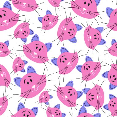 sevimli kediler desen