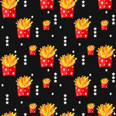 fast-food sorunsuz desen