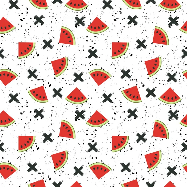 Pattern of watermelons slices. — Διανυσματικό Αρχείο