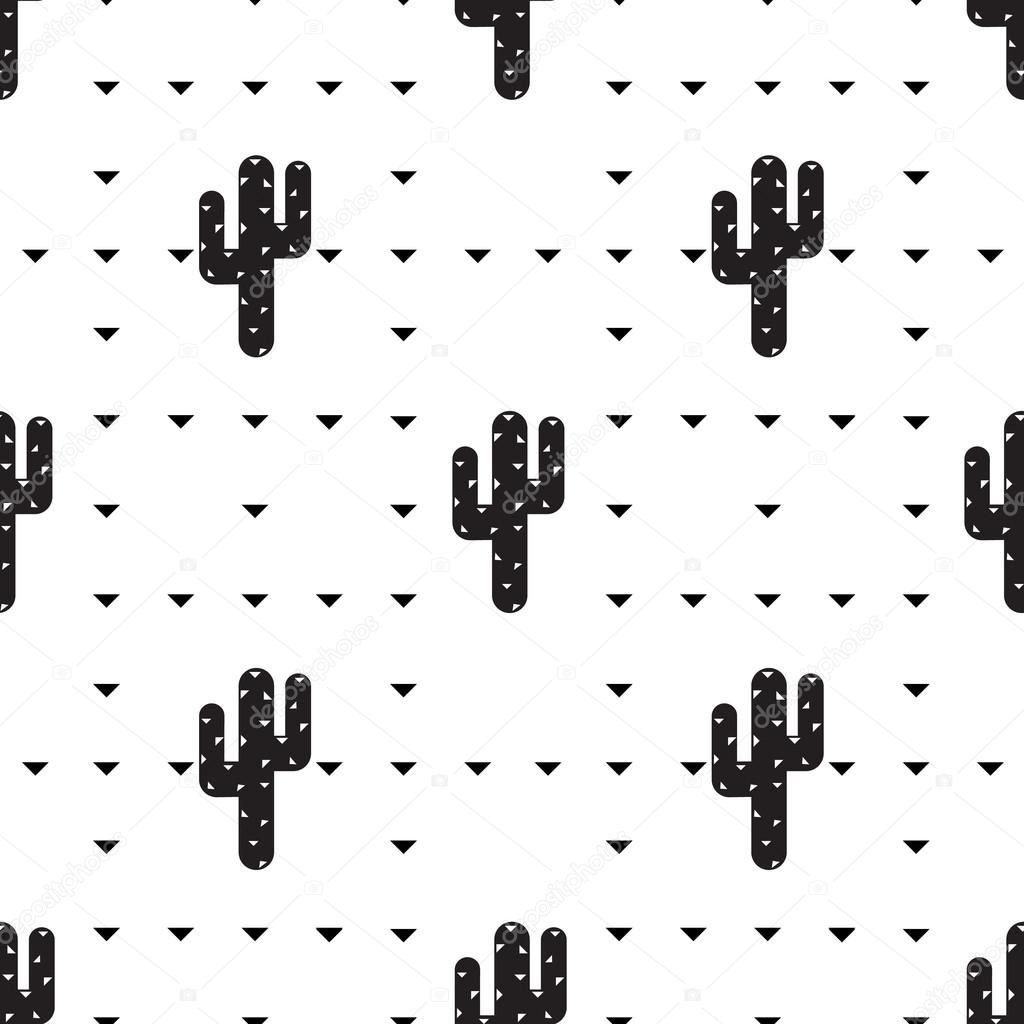 Succulent and cactus pattern