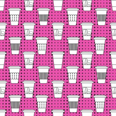 Coffee to go pattern