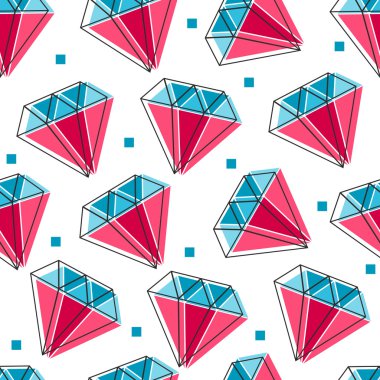 Beautiful diamonds pattern