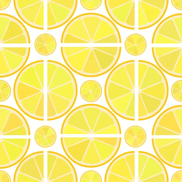 Sweet lemon pattern — Stockvector