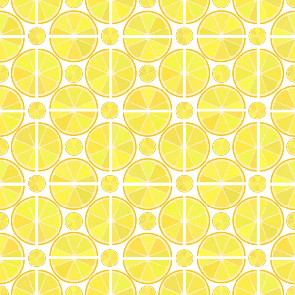 Sweet lemon pattern — Stockvector