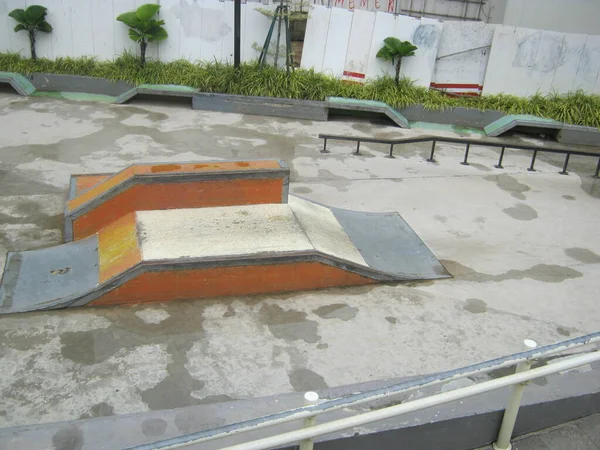 Parc Pour Skateboard Indonésie — Photo