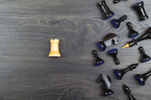 Satranç beyaz ve siyah