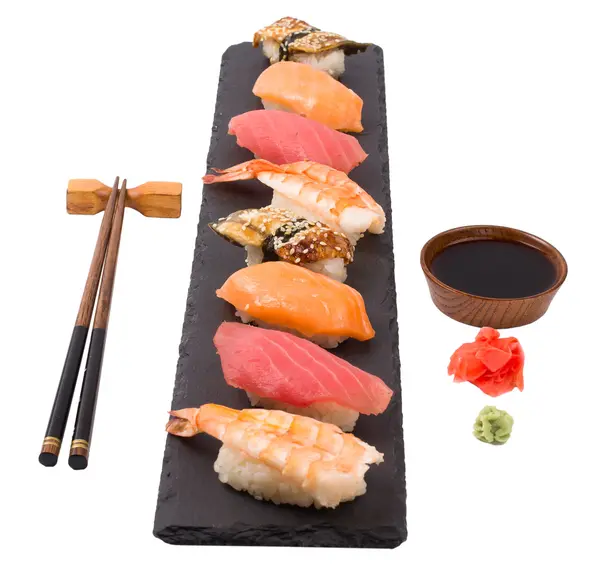 Suşi üzerinde bir 
