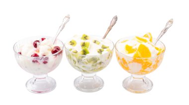 Kivi portakal kiraz dondurma 