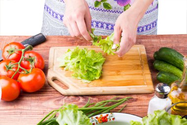 Kız gözyaşları salata 