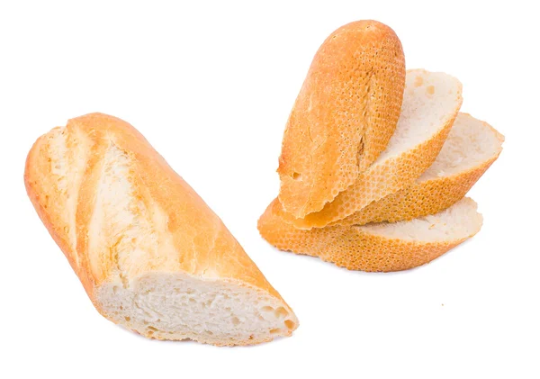 Bread the cut baguette — Stock Photo, Image