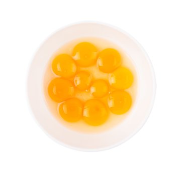 Bıldırcın sarısı bir kase 