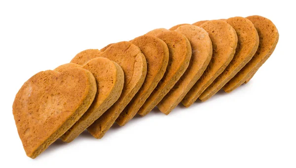 Cookies het hart — Stockfoto