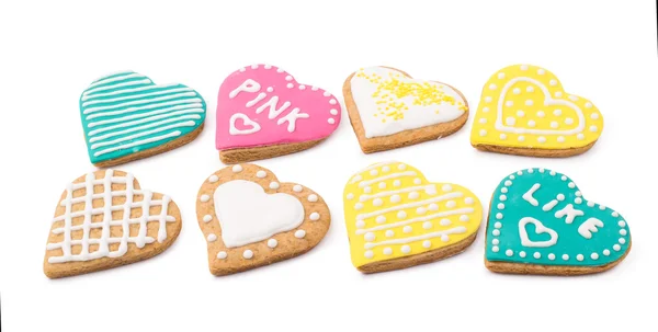 Cookies the heart Royalty Free Stock Photos
