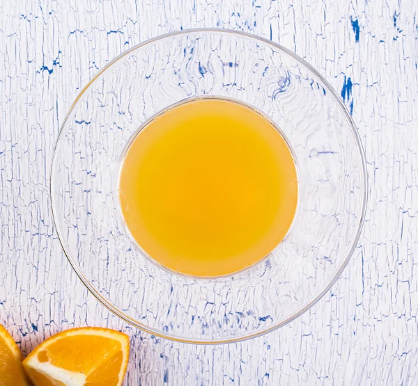 Portakal suyu ve portakal — Stok fotoğraf