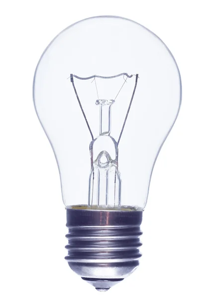 GLÖDNING lampa på en — Stockfoto