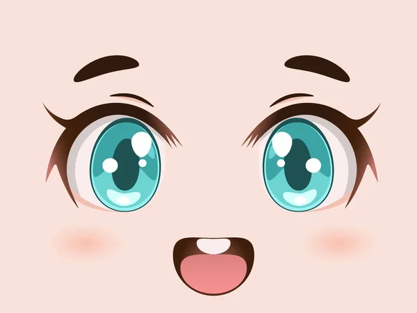 Papel de parede : cara, ilustração, Olhos, Anime, desenho animado