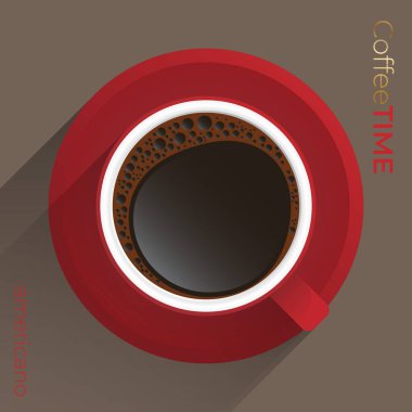 Coffee time, Coffee Poster Template Design, Vector Illustration.