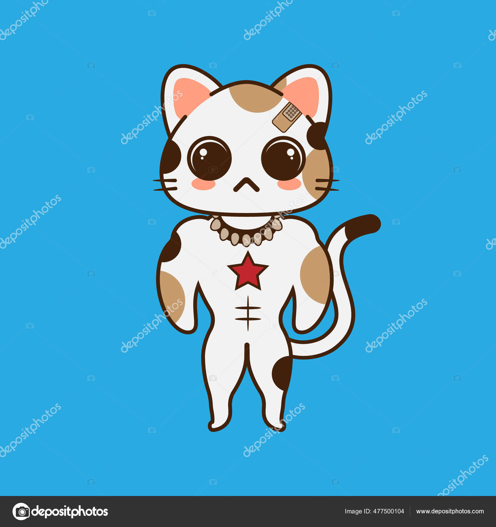 アート 猫アニメ 筋肉猫 ベクトルイラスト ストックベクター C Raktangme Gmail Com