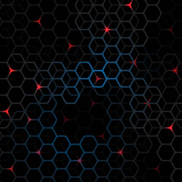 Yüksek teknoloji geometrik, Vektör illüstrasyonu.