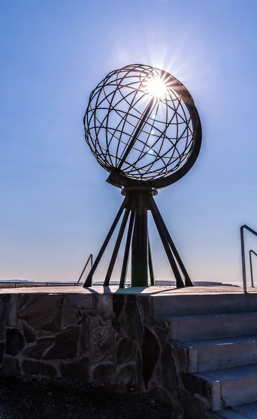 Nordkapp Globe Sculpture — Stock Photo, Image