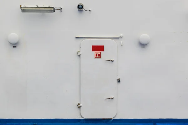 Drzwi wodoszczelne statków — Zdjęcie stockowe