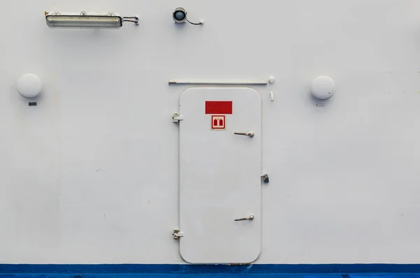 Ships watertight door Stock Image