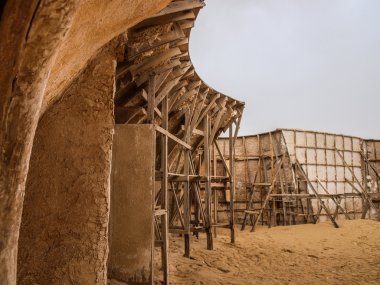 İç, sahne arkasında, görünümü orijinal filmin kullanılan yıldız savaşları ecek Eisly alanı bağlantı noktasını ayarla