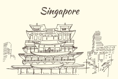 Buddha Tooth Relic Tapınağı--Singapur