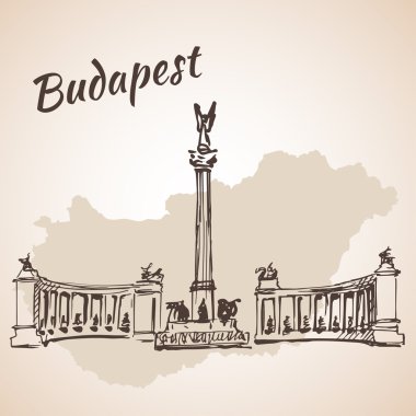 Hosok tere - Budapeşte, Macaristan için büyük kareler