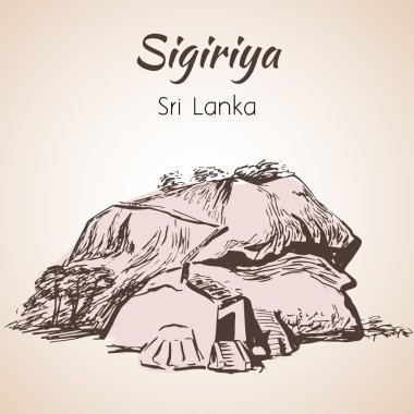 Kaya kale Sigiriya, Sri Lanka
