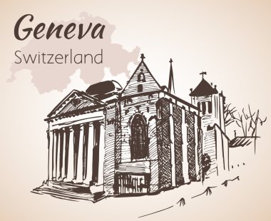 St. Pierre Katedrali - Cenevre, İsviçre
