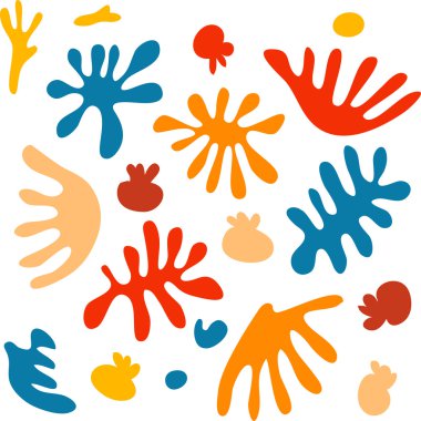 sorunsuz soyut coloful desen