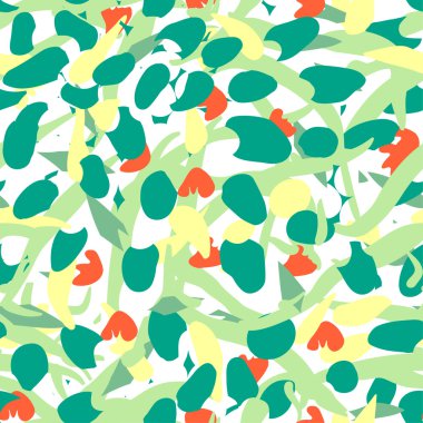 abctract mavi ve sarı solgun desen 