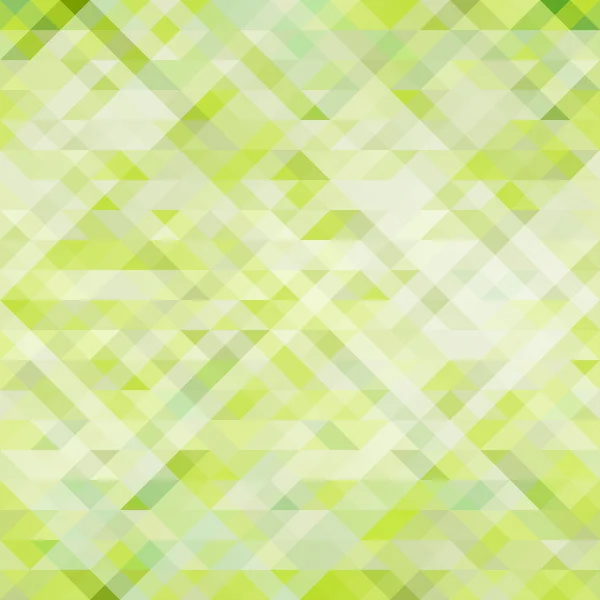 Geometrik soluk yeşil desen üçgen ile — Stok Vektör