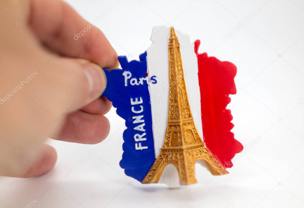 Magnet Paris France in The Hand