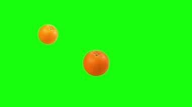 Üç Portakal Yukardan düşer ve zıplar