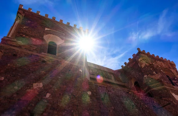 Telouet Marokko März 2020 Architekturdetails Der Historischen Kasbah Ruine Telouet — Stockfoto