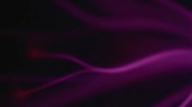 Elektrik plazma topundan yayılan mor neon dalgalı soyut parlayan arkaplan