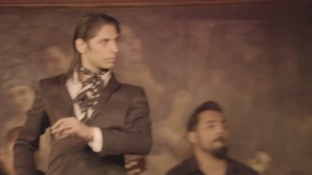 Spectacle Flamenco Sur Scène — Video