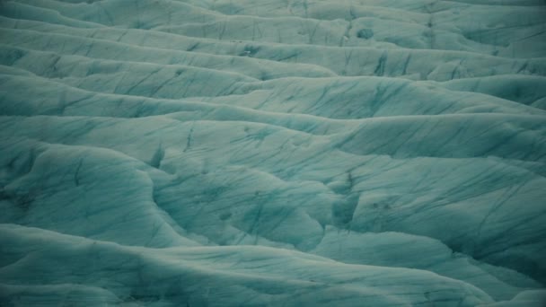 見事な白い自然氷河 — ストック動画