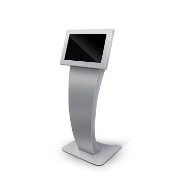 Etkileşimli bilgileri Kiosk Terminal Stand