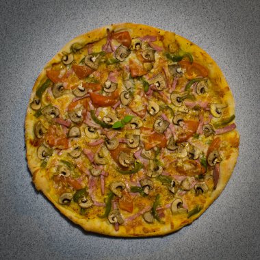İtalyan pizzası.