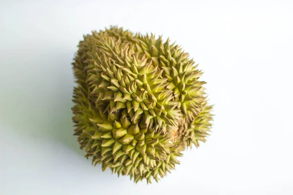 Durian Montong Indonésio Fruto Extremo Durio Zibethinus Rei Fruto — Fotografia de Stock
