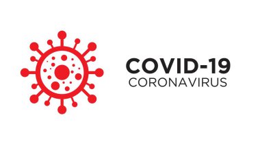  Kırmızı Virüs Covid19 Coronavirus 4K Banner Boyutu İzole Beyaz Arkaplan / Kırmızı Virüs Covid19 Coronavirus 4K Banner Boyutu İzole Beyaz Arkaplan