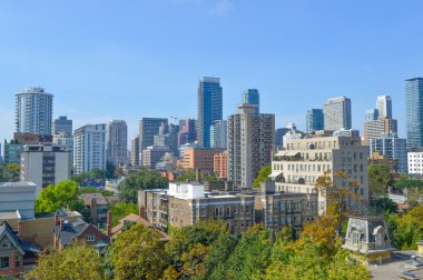 Şehir Toronto konut binalar.