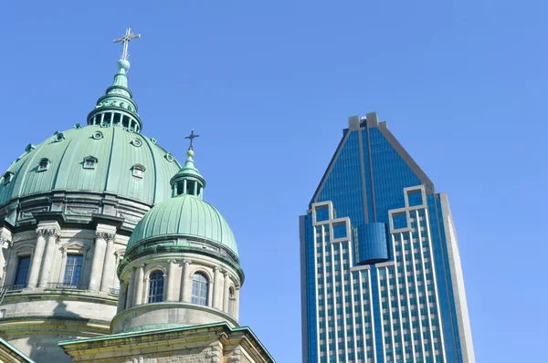 Kathedraal-basiliek van Maria in Montreal, Quebec, Canada — Stockfoto