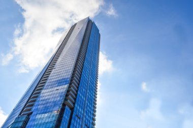 Toronto, Kanada-27 Ağustos, 2015: gökdelen şehir Toronto, Kanada.