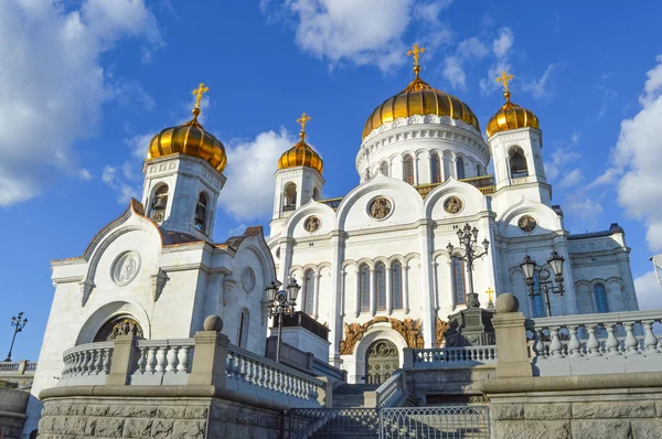 Собор Христа Спасителя в Москве — стоковое фото